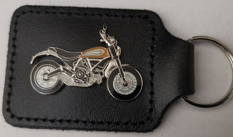 Ducati shop scrambler keyring
