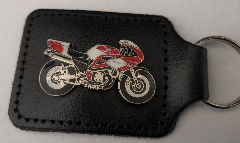 Super Mono 644 badged keyring (0565)