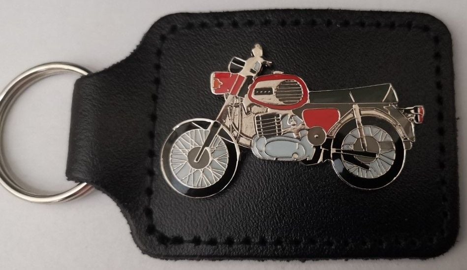 As MZ TS250 badged keyring (1100)