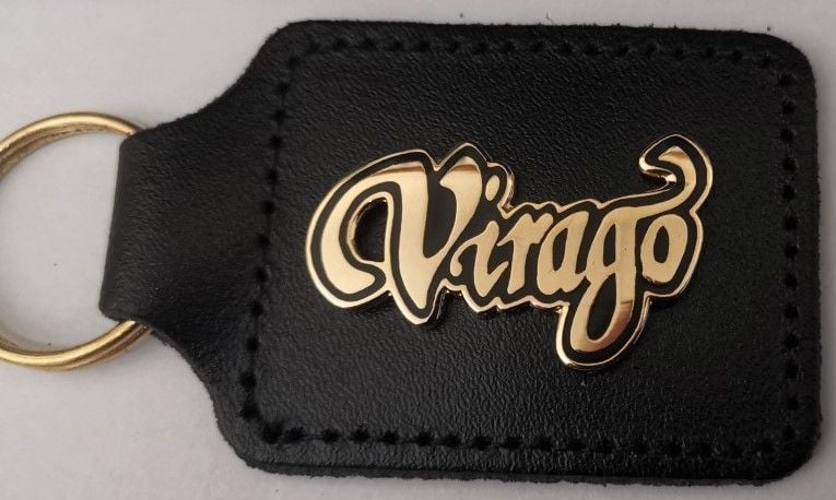 Virago Logo Badged keyring (0528)