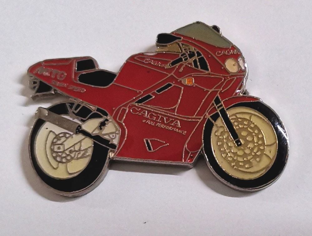 As Cagiva Mito 125 lapel pin badge (0287)