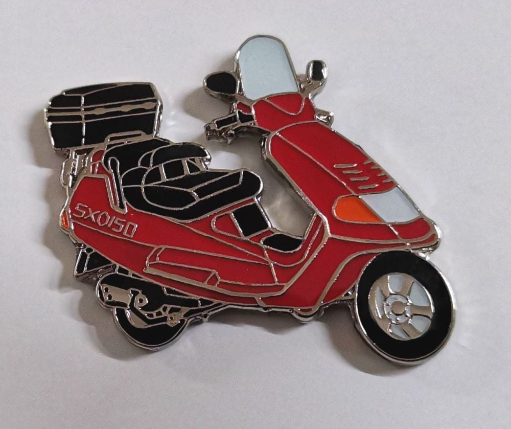 As Piaggio Hexagon lapel pin badge (0669)