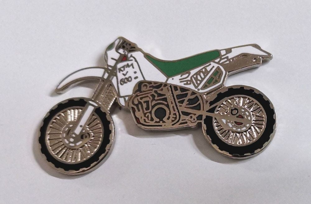 As KTM Enduro 600 lapel pin badge (0096)