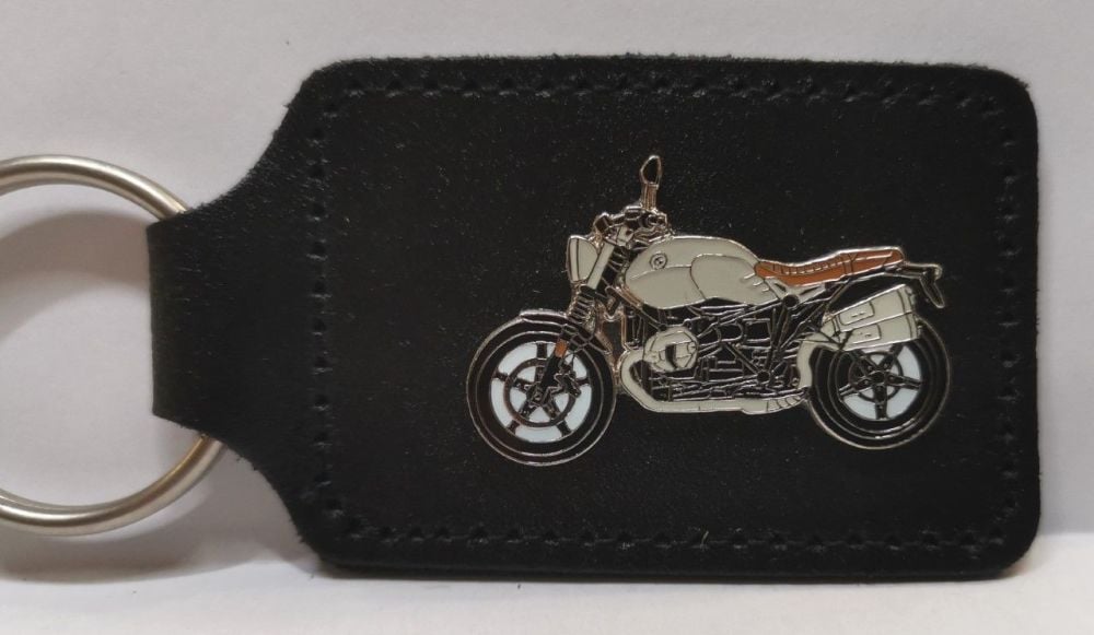 R Nine T Scrambler badged keyring (1238)