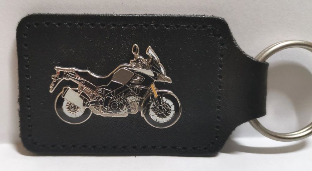 V Strom DL1000 badged keyring (1262)