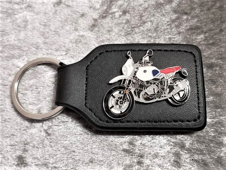 R NINE T URBAN badged keyring (1272)