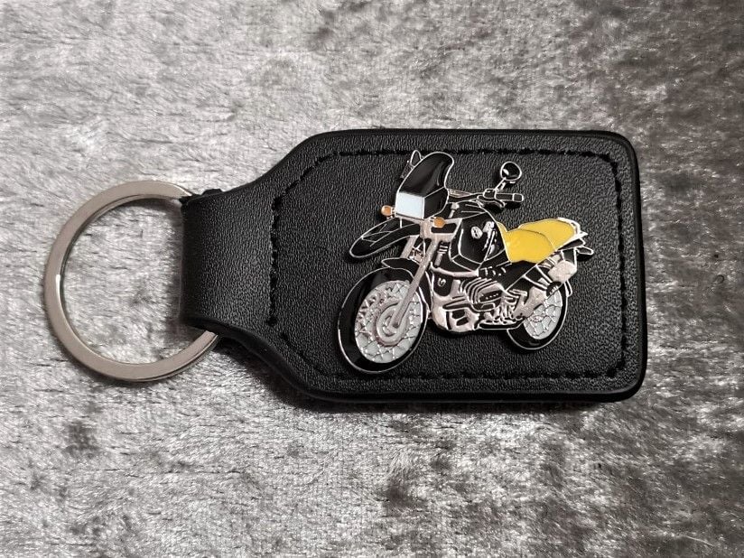 R100GS badged keyring (0468)