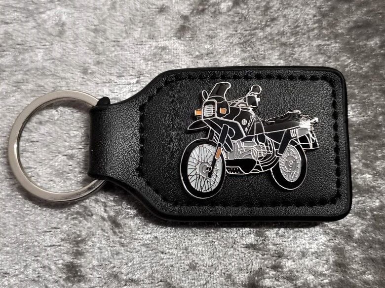 R1200GS PARIS -DAKAR badged keyring (0467)