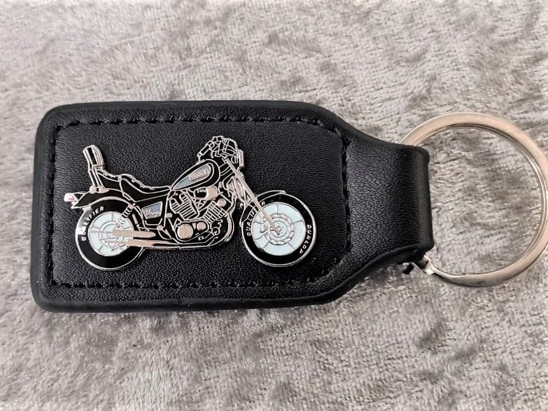 VIRAGO XV1100 badged keyring (0274)