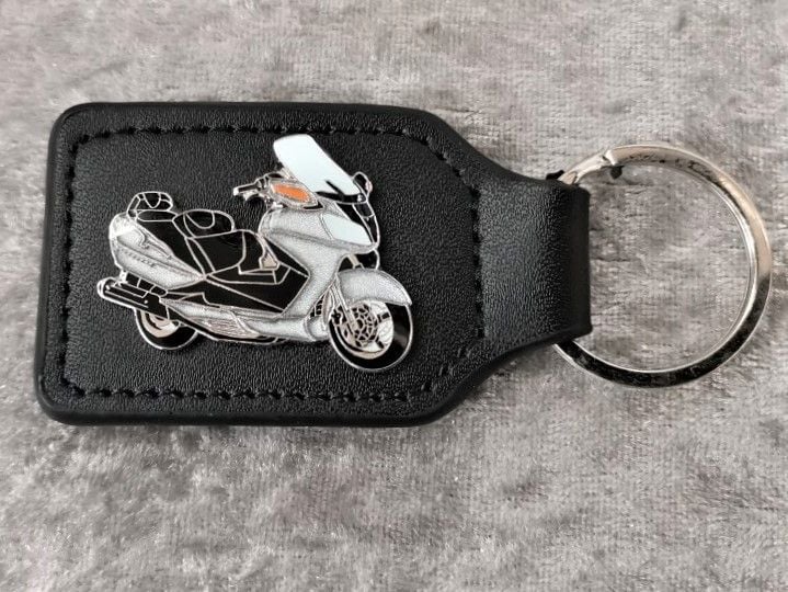 BURGMAN 400 badged keyring (0871)