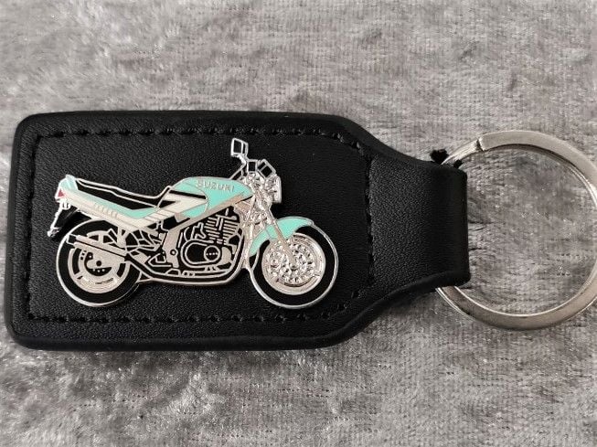 GS500E badged keyring (0130)