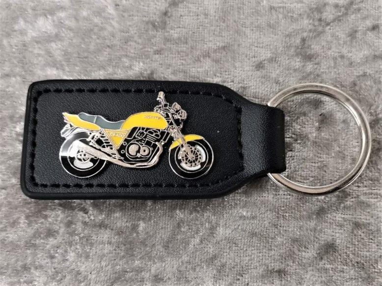 CB400 SUPER FOUR badged keyring (0592)