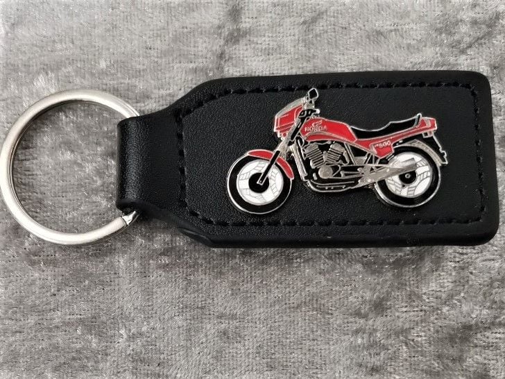 VT500E badged keyring (0497)