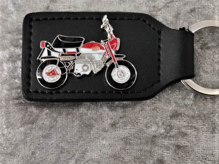 MONKEY BIKE badged keyring (0284)