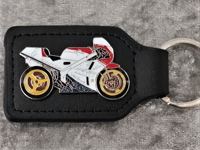 RC30 JF badged keyring (0079)