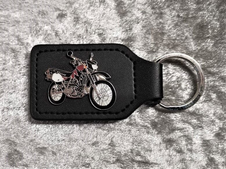 KLR650 badged keyring (0630)