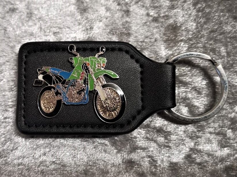 KLX650 badged keyring (0246)