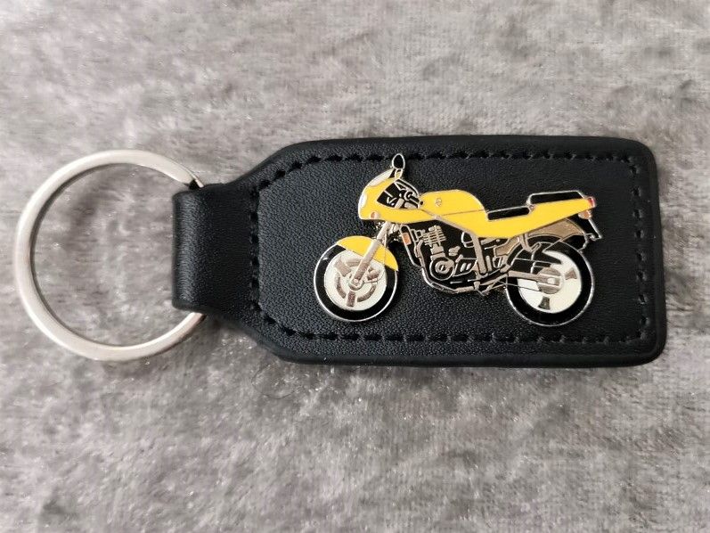 As MZ Skorpion 650 SP badged keyring (0382)