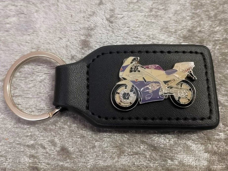As Aprilia Futura AF1 badged keyring (0131)