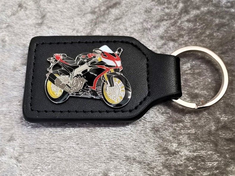 As Aprilia RSV 4R badged keyring (1155)