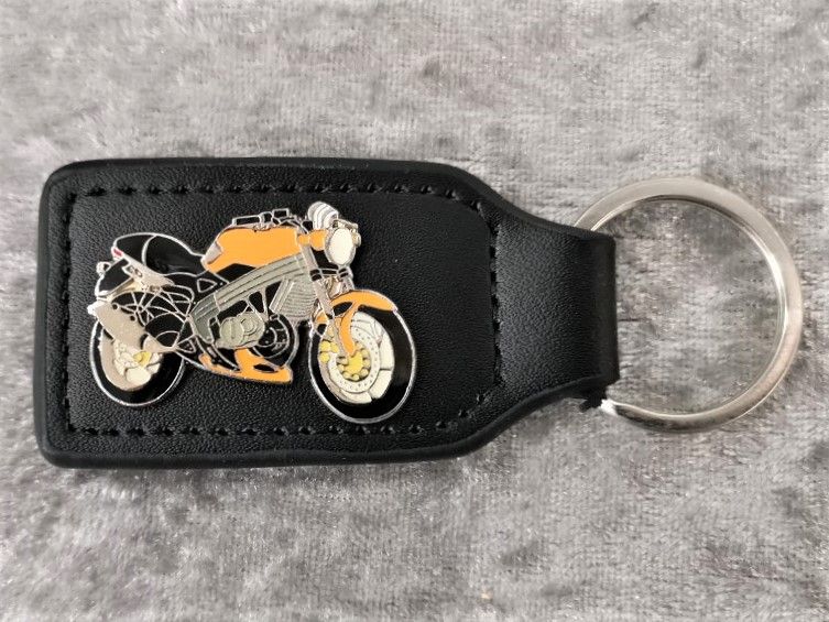 As Cagiva Planet 125 badged keyring (0725)