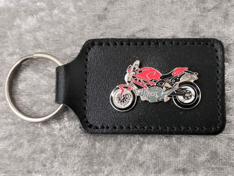 As Ducati Monster 696 badged keyring (1156)