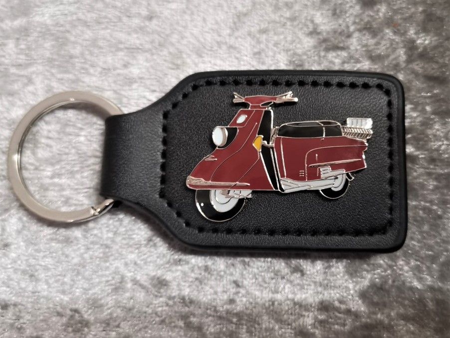 As Heinkel Tourist badged keyring (1098)