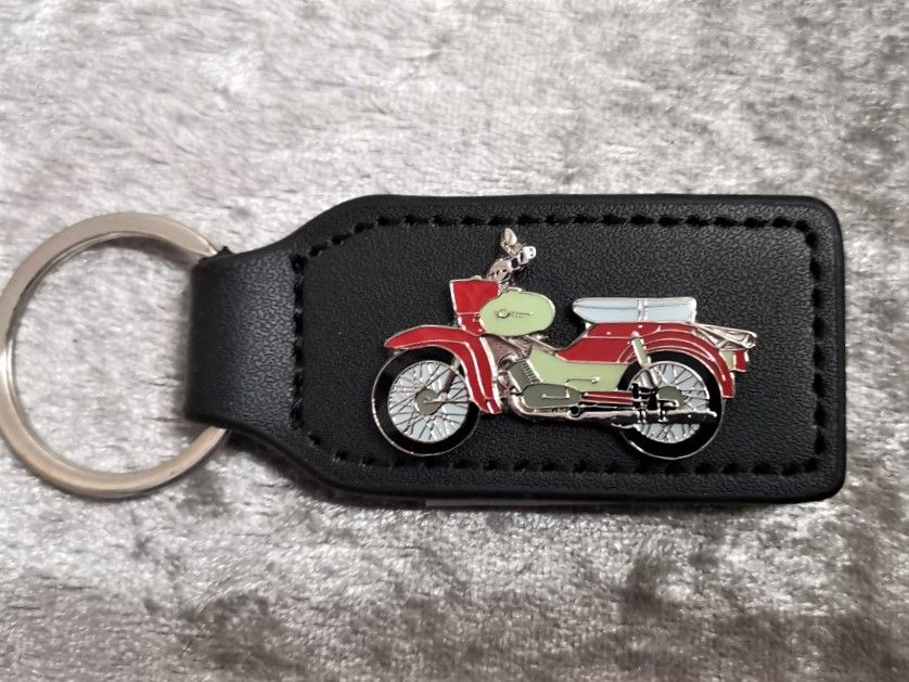 As Simson Star badged keyring (0657)