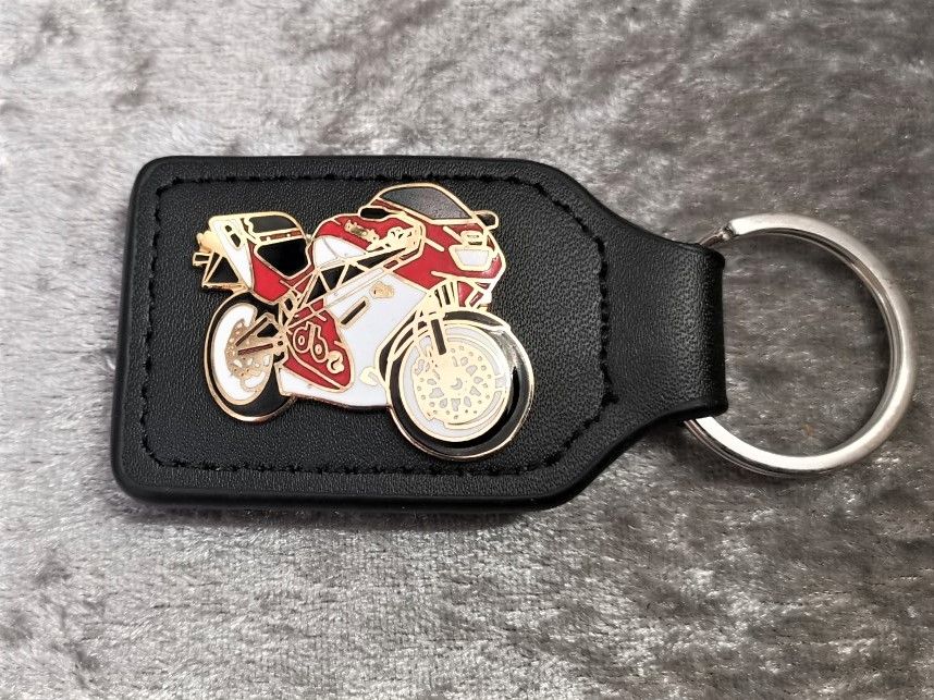 As Bimota DB2 badged keyring (0273)
