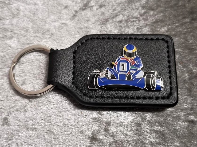As Go Kart badged keyring (0654)
