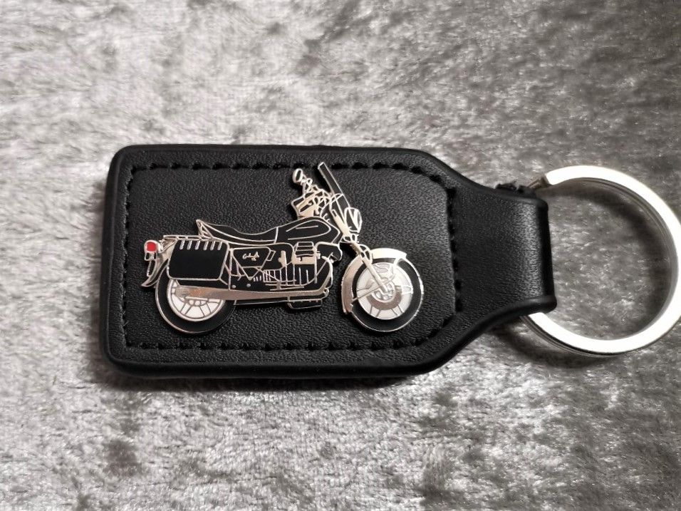 As Moto Guzzi California 850 T2 badged keyring (1344)