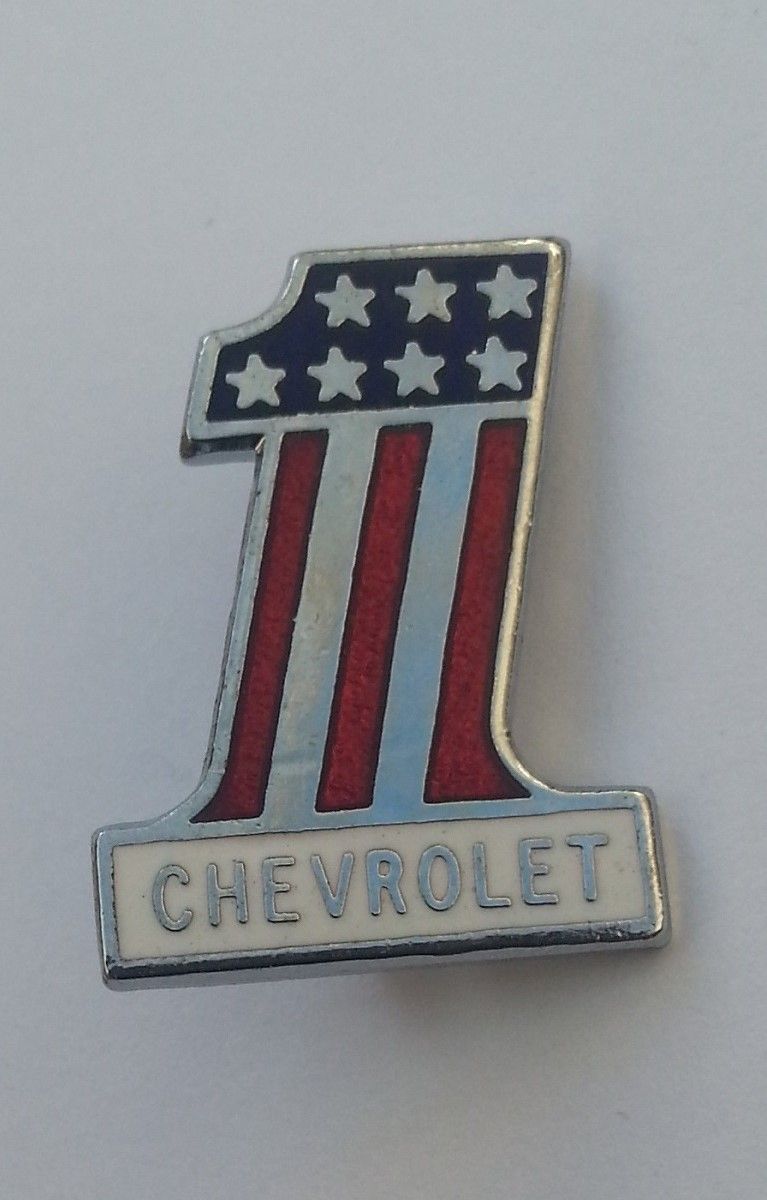 Chevrolet lapel pin badge