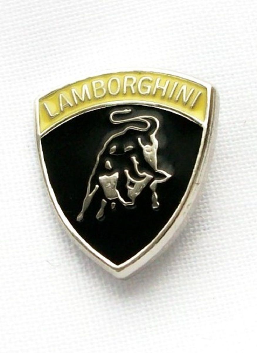 Lamborghini lapel pin badge