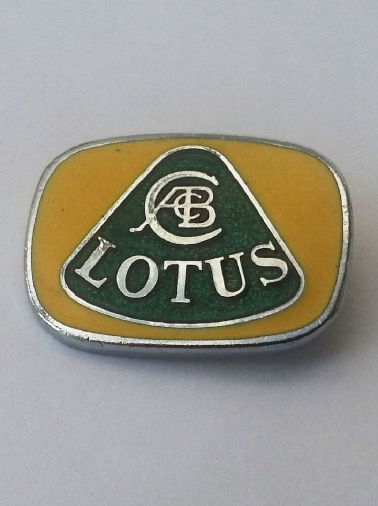Lotus lapel pin badge