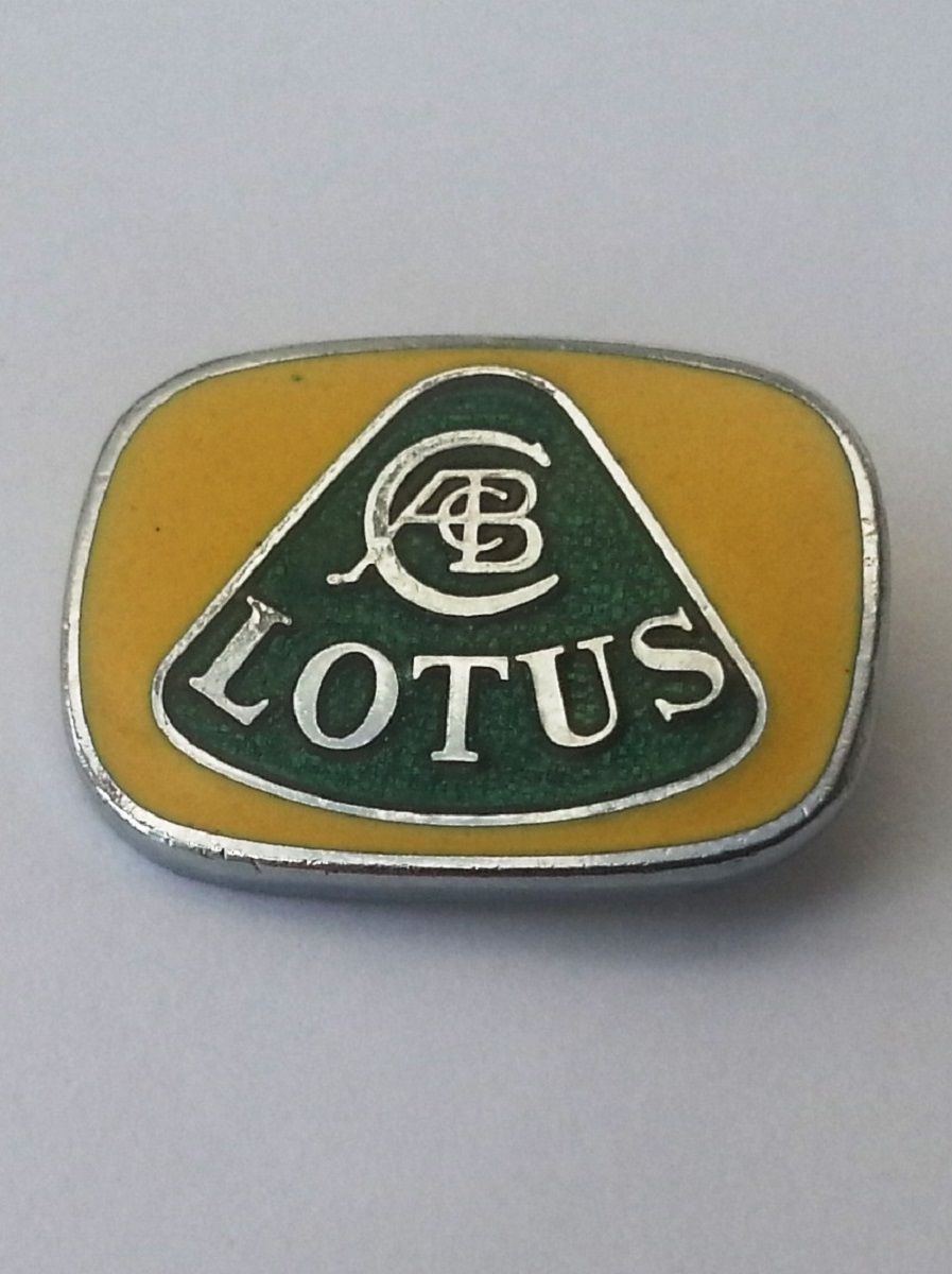 Lotus lapel pin badge