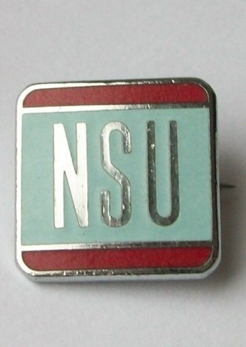 NSU lapel pin badge