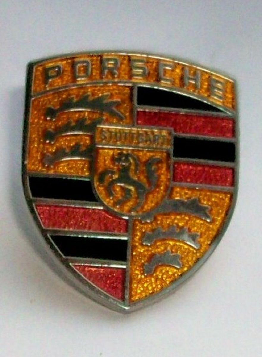 Porsche lapel pin badge