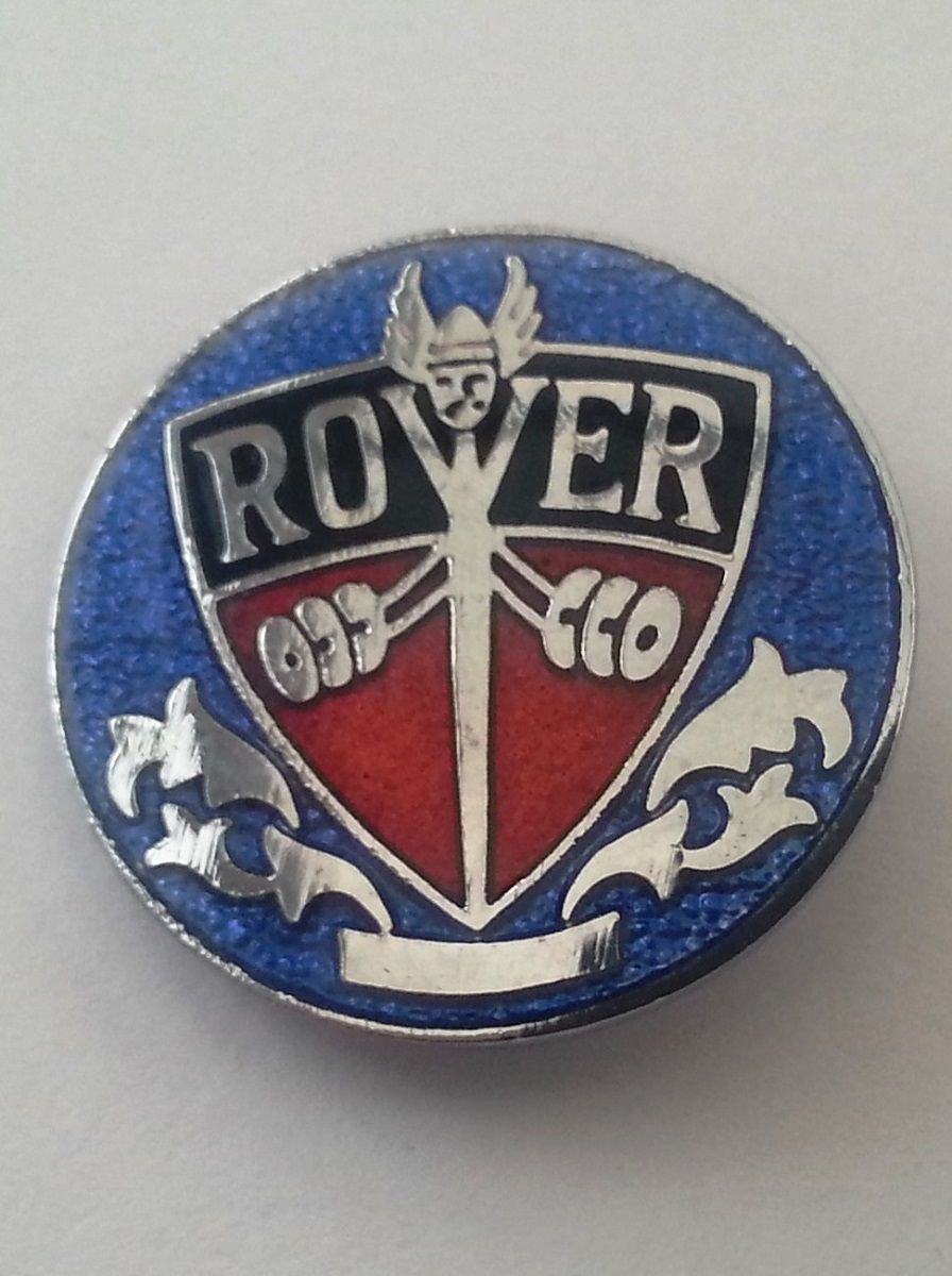 Rover lapel pin badge