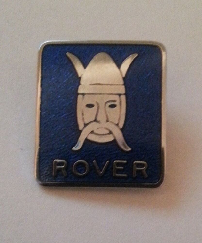 Rover lapel pin badge