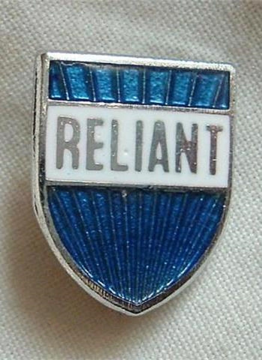 Reliant lapel pin badge