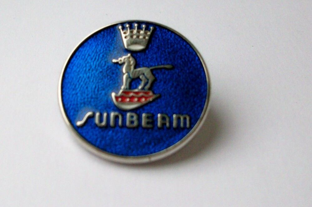 Sunbeam lapel pin badge