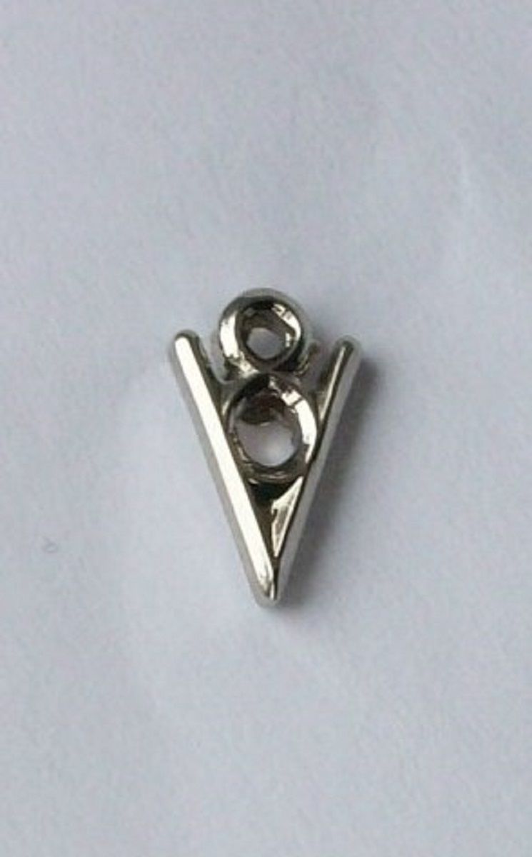 V8 lapel pin badge
