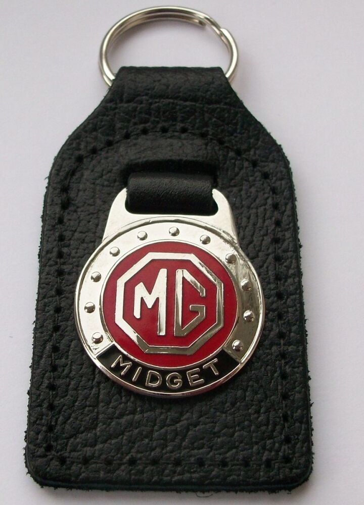 MG Midget keyring