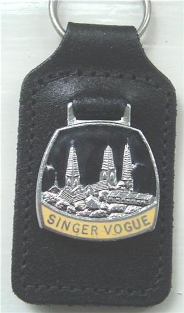 Singer Vogue keyring