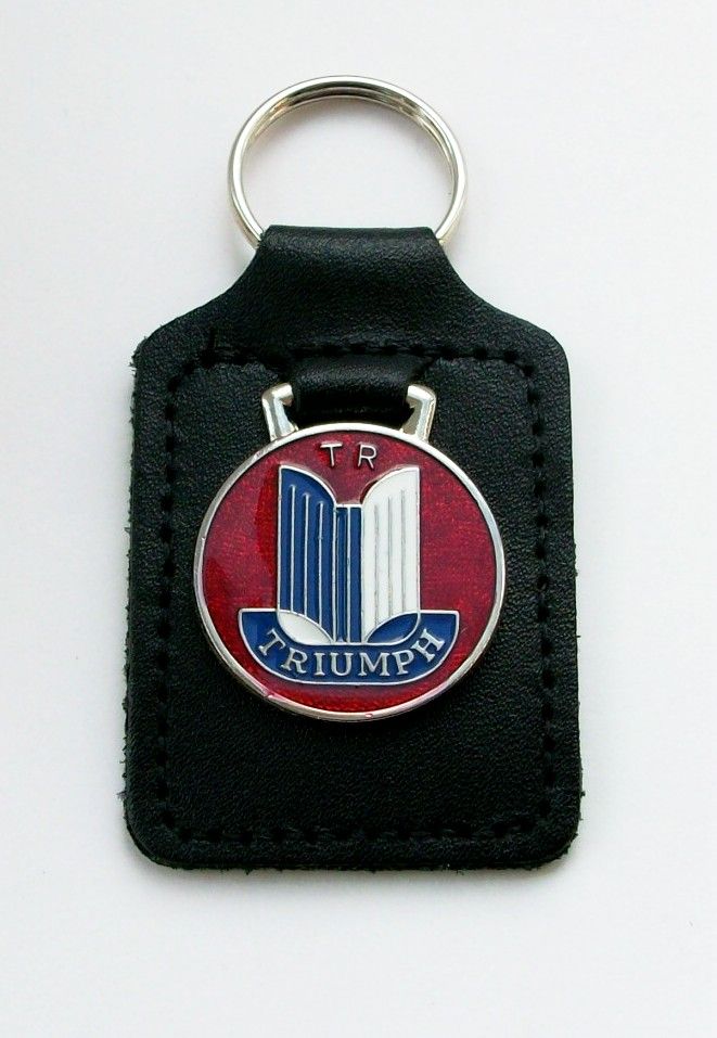 Triumph TR keyring