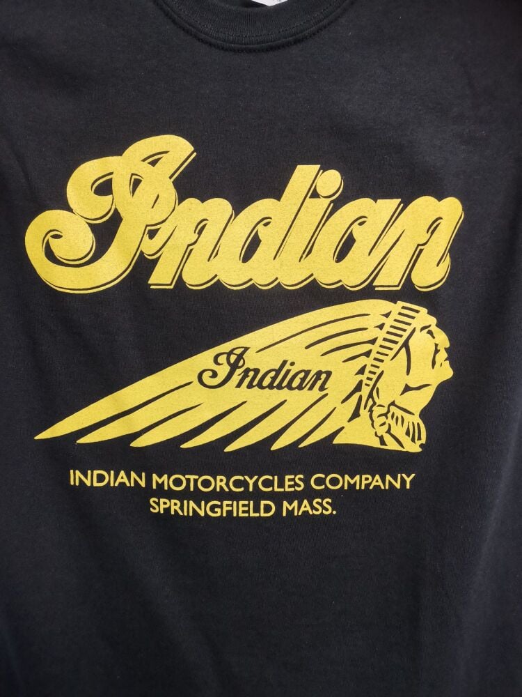 Indian Tee Shirt, size small, chest 35"