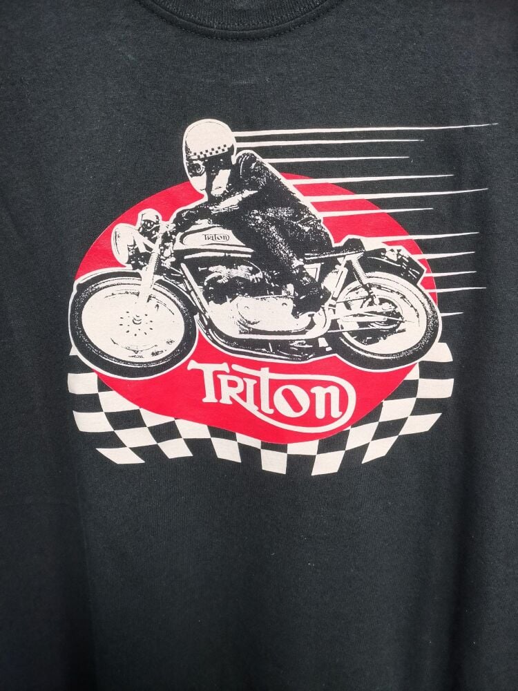 Triton Tee Shirt (0001), Size small, 35" chest