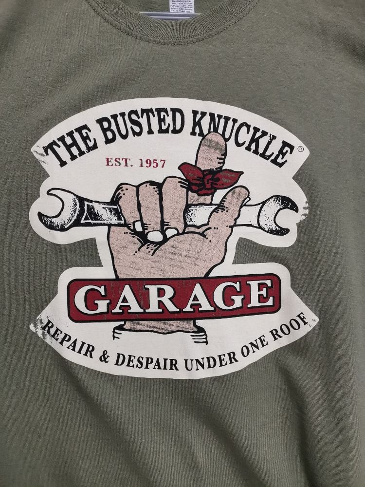 Busted Knuckle Garage Tee Shirt