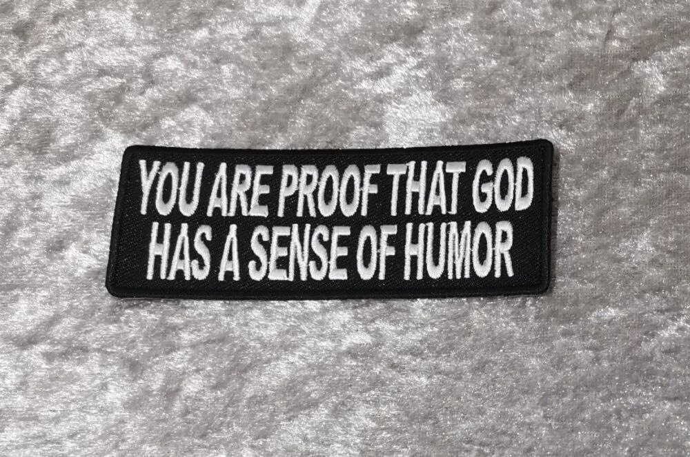 You Are Proof Patch, (approx 4" long)