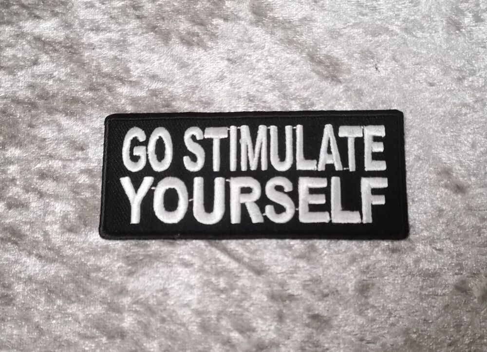 Go Stimulate Yourself Patch (approx 4" long)